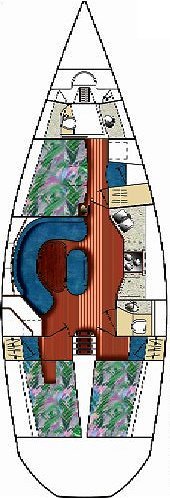 Catalina 42 Layout