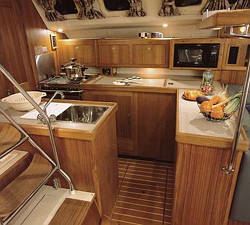 Hunter 460 Galley