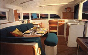 Lagoon 38 Galley