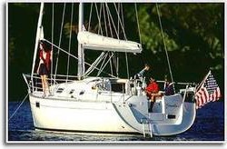 Beneteau 322 Anchored