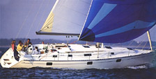 Beneteau 400 Sailing