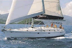 Beneteau 505 Sailing