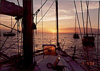 Sunset on the Gib Sea 422