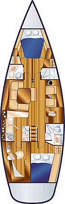 Hunter 460 Layout